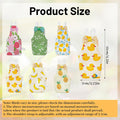 Bird Diaper, 6Pcs Reusable Parrot Diapers with Waterproof Inner (Medium)