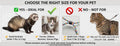 [3-Piece Set] Escape Proof Small Pet Harness and Leash - 10ft (3m) Retractable Lead & 2 Adjustable Rope Vests for Kitten