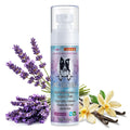 Mekseks Dog Cologne Spray Long Lasting Baby Powder Scent Perfume Conditioner for Dogs Cats Grooming Smooth Hair Keep Fresh Smell Control Odors Reduce Static Detangles, Natural Non-Sticky 3.4 fl oz