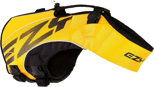 EzyDog DFD X2 Dog Life Jacket, Grab Handle, Reflective Trim - Large