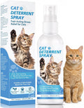 Cat Deterrent Spray for Furniture and Carpets, Cat Repellent Spray for Indoor and Outdoor Use, Plant-Based Pet Scratch D