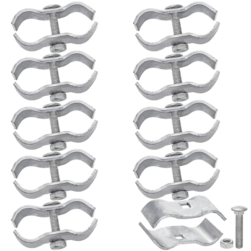 WRINGKIT 10 Pack Dog Kennel Clamps, 1-3/8