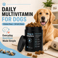 Dog Multivitamin for Itch Relief, Dog Allergy Support Chews is Human with Folic Acid, Joint, Skin &Coat, Digestive & Imm