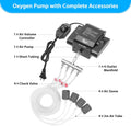 AQQA Aquarium Air Pump 10W 237GPH 4 Outlets Up to 600Gal