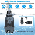 hygger 24V DC Aquarium Water Pump, 396GPH 20W 6.6FT Submersible Pump With Controller, Water Fountain Pump with 2 Nozzles