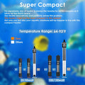 25W Compact Adjustable Aquarium Heater with Dry-Run & Overheat Protection