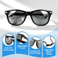 Enjoying Dog Sunglasses Large Breed, Anti-UV Sun Glasses for Large Dogs Outdoor Driving Cycling, Pet Glasses for Dogs Ph