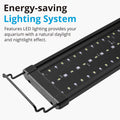 NICREW ClassicLED Marine Saltwater Aquarium Light, 48W for 48–60 inch Tanks
