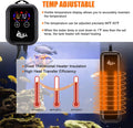 AQQA 1200W Submersible Aquarium Heater for Fish Tank 150-300 Gallon Aquarium Digital Thermostat Pond Heater with Overhea