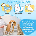Hipubby Inflatable Dog Cone Collar for Dogs & Cats, ECollar Alternative to Prevent Licking and Biting After Surgery, Com