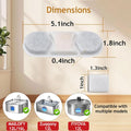 12 Pack Dog Fountain Filter Replacement for 3.2/4.2Gal Stainless Steel
