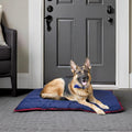 Jeffers Pet Comfort Dog Pillow, XL 36" x 48", Navy Blue – Machine Washable Dog Bed for House, Sofa, Crate & Travel – Pol