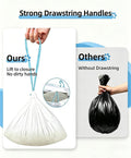 120 Count Drawstring Cat Litter Bags Compatible with MW-SC01/SC02/SC09/LR01