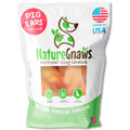 Nature Gnaws USA Pig Ears for Dogs (10 Count) - Thick Long Lasting for Aggressive Chewers and Large Dogs - Premium Natural Pork Dog Chew Bones - Rawhide Free