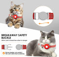 GPS Tracker for Cats-No Monthly Fee Cat Tracker,Compatible with Apple Find My App (Only iOS), Waterproof Pet Tracker,Rea
