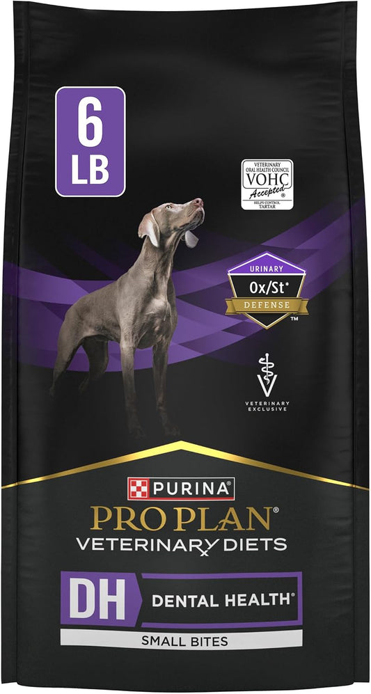 Pro Plan Veterinary Diets Purina Dental Health Small Bites Dog Food Dry Canine Formula - 6 lb. Bag