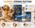 Pet Grooming Vacuum, 5-in-1 Dog Grooming Kit, 13000pa Strong Suction