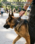 Joytale Tactical Dog Collar for Large Dogs, Traffic Control Handle
