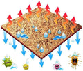 PIVBY 2 PCS Reptile Carpet, Natural Coco Coir Mat (19.6" x 11.7"), Coconut Fiber Substrate Pet Terrarium Liner for Beard