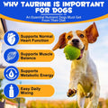 Taurine for Dogs, Taurine Liquid Supplement for Dogs, Daily Amino Acid Support for Heart Health, Vision & Immune Support, 2 FL OZ