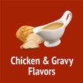 Purina Friskies Party Mix Gravy-Licious Crunch Chicken and Gravy Flavors Cat Treats - 30 oz Canister