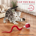 NVTED 2 PCS Interactive Cat Toys for Indoor Cats, Fast Rolling on Carpet Flash and Motion Activated Cat Balls for Bored Indoor Cats