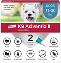 K9 Advantix II Flea & Tick Topical for Medium Dogs 11–20 lbs., 2ct