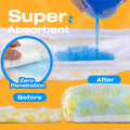 Pet Soft Disposable Dog Diapers Female, Pull Up Doggie Diapers for Female Dogs, 360°Stretchy Waist Puppy Diapers, Super Absorbent Doggy Diaper Leak Proof Design for Dogs in Heat (Small, Count, 20.0)