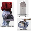 Bunny Carrier, Portable Small Pet Bag with Water Bottle Holder