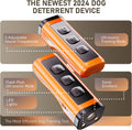 Dog Bark Deterrent Devices Rechargeable Anti-Barking Device for Dogs 50ft Long Range Ultrasonic Correct Your Dog's Bad B
