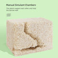 Niteangel Aspen Shaving Hamster Bedding: 65L Absorb Odors & No Dust