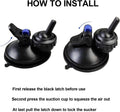 AQUANEAT Circulation Pump, 800GPH Aquarium Wave Maker, Fish Tank Powerhead Submersible Water Pump with Suction Cup