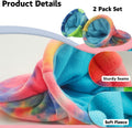 2 Pack Guinea Pig Snuggle Sack Soft Fleece Large Hideout