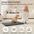 EHEYCIGA Washable Large Dog Bed for Crate Mat, 42x28 in. Pet Kennel Pad