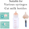 Doggiema Feeding Nipple and Syringes, Puppy Kitten Nipple Feeder Kit