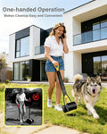 Dog Pooper Scooper, 2-Pack 32" Long Handle Large Poop Scooper for Yard