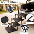 Dog Ramp for Car, Foldable Dog Stairs for Small Dogs, Not for Side Doors