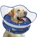Toptakeit Elevated Inflatable Dog Cone Collar to Stop Licking, Dog Donut Collar After Surgery, Soft Pet Cone Alternative for Small Medium Large Dogs