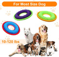 3 Pcs Pet Flying Discs - 9.05 Inch, Interactive Flyer Toys, Feedable Lightweight Catch and Fetch Toys for Small Medium L