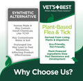 Bundle of Vet's Best Flea and Tick Yard & Kennel Spray, 32oz with Vet's Best Flea and Tick Home Spray for Dogs, 32 oz - 
