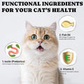 PETASTY Lickable Cat Treats, High Moisture Hydrating Creamy Puree Squeeze Tubes, Variety Pack, 48 Tubes 0.5oz, Grain-Free, Omega Oils & Vitamin E, Skin & Coat Health, Digestive and Immune Support