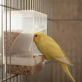 Hypeety Automatic Bird Feeder No Mess Parakeet Cage Seed Food Dispenser