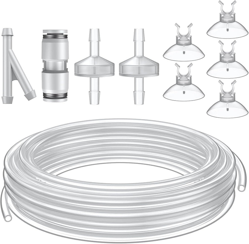 Pawfly 16 ft. Aquarium CO2 Proof Tubing Standard 3/16