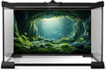 Underwater Cave Aquarium Background Under The Sea World Large Rock Fish Tank Background Aquatic Plant Lush Green Moss Re