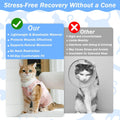 Coppthinktu Cat Recovery Suit Female Cat Onesie After Surgery Anti Licking