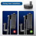 3 Gallon 12.6” L Fish Nano Glass Aquarium, with Separator Plate for Betta, Multi-Functional Square Fish Tank with Filter