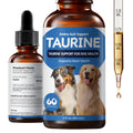Homibabis Taurine Liquid Supplement for Dogs, Daily Amino Acid Drops Supporting Heart & Muscle Function, Energy Balance & Physical Stability, 60 ml