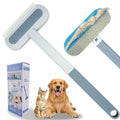 Magic Pet Hair Remover for Dog Cat Owners 1 Pieces,TikTok 4 in 1 Multifunctional Pet Hair Removal Tool for Couch Furniture Carpet Clothing, Reusable Washable Broom Brush for Window Tile Lint Cleaning
