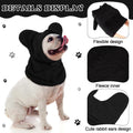 Winter Dog Hat Ear Muffs Pet Neck Warmer Hood with Ears