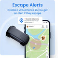 Tractive Smart Dog GPS Tracker | Live Pet Tracker with Virtual Fence | Vital Signs Monitoring of Heart & Respiratory Rat
